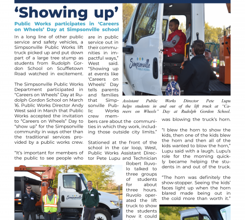 'Showing Up' Public Works Single Content