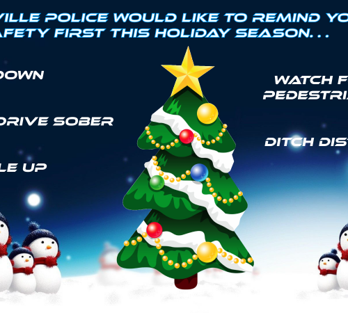 holiday safety Spd 2020
