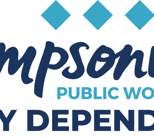 simply dependable main page public works logo