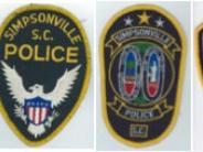 Progression of the Simpsonville Police Department's Shoulder Patches
