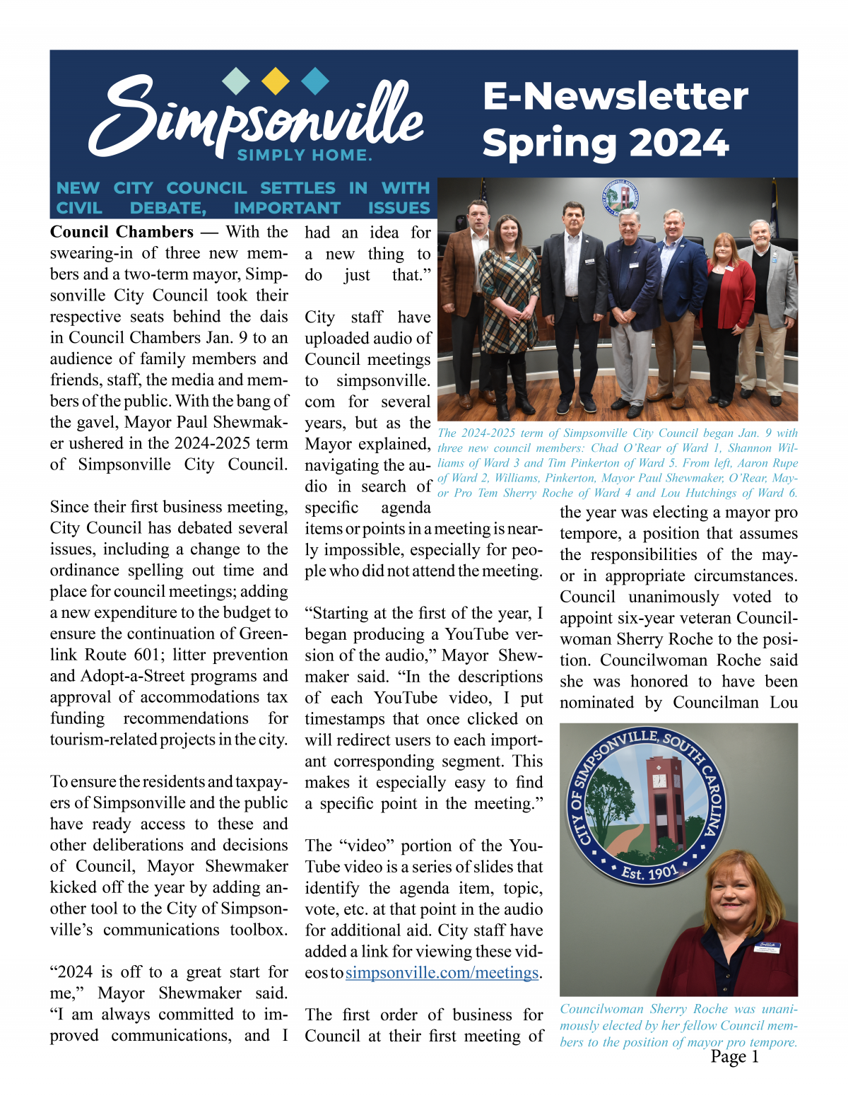 Spring 2024 Page 1