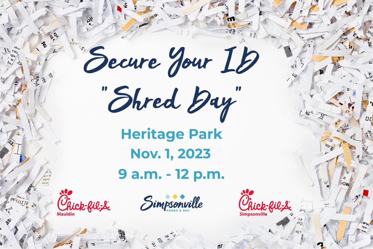 Secure Your ID "Shred" Day November 2023