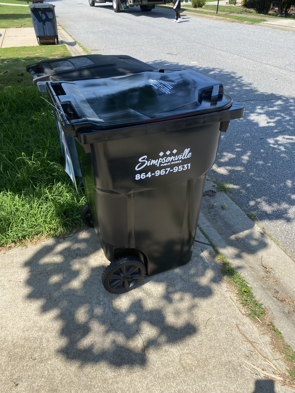 new trash can photo